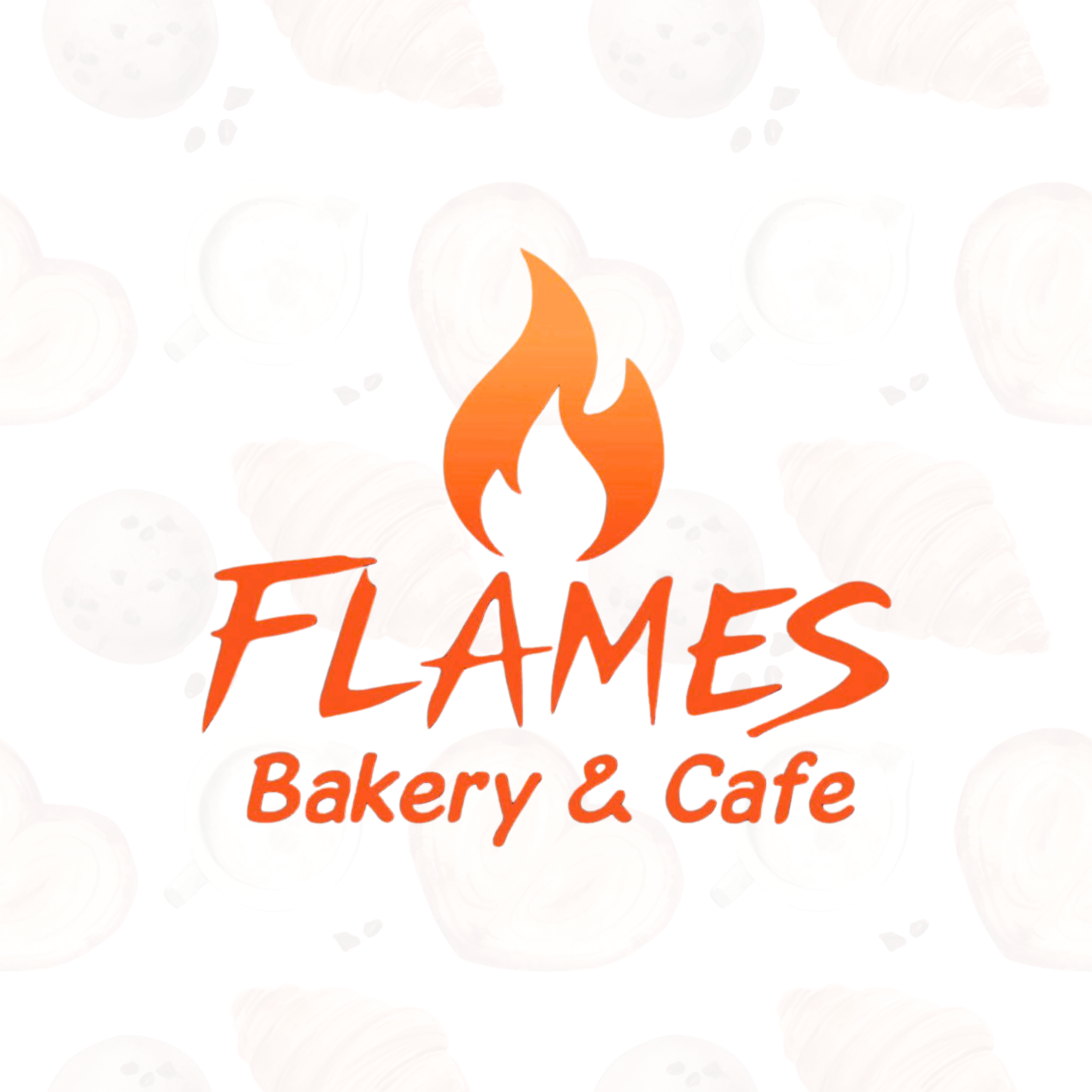 Flames Bakery & Cafe logo